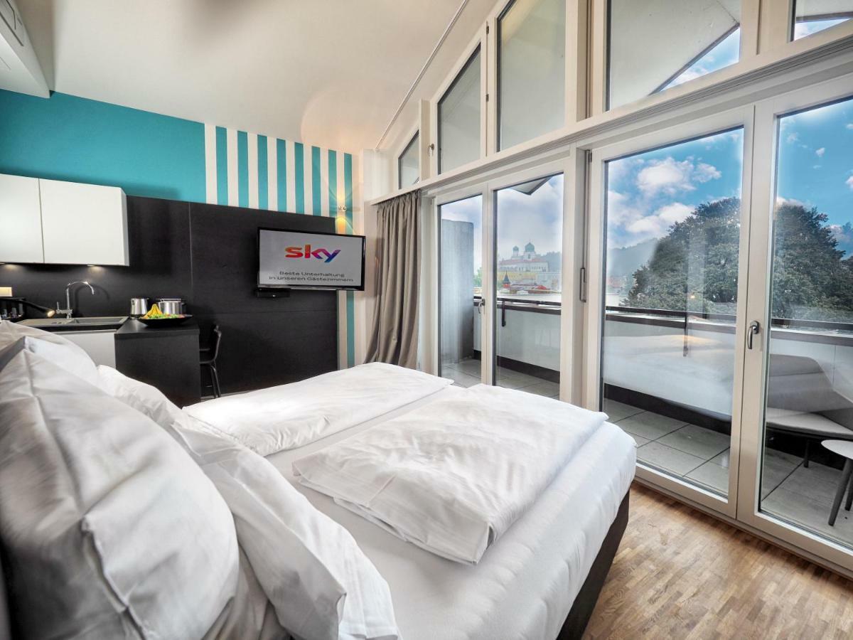 Apparthotel Rivers Пассау Екстер'єр фото