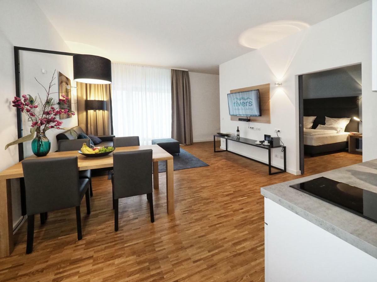Apparthotel Rivers Пассау Екстер'єр фото